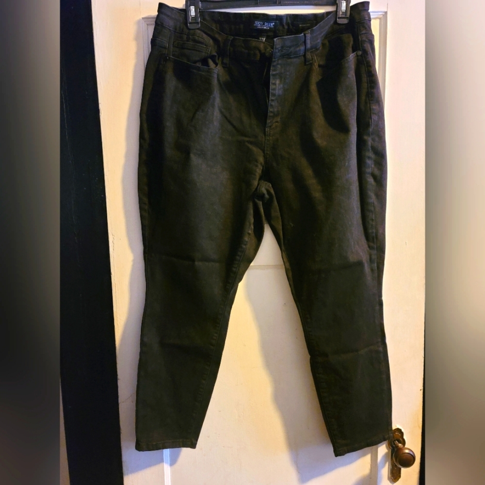 Judy Blue size 22W Cheetah print jeans